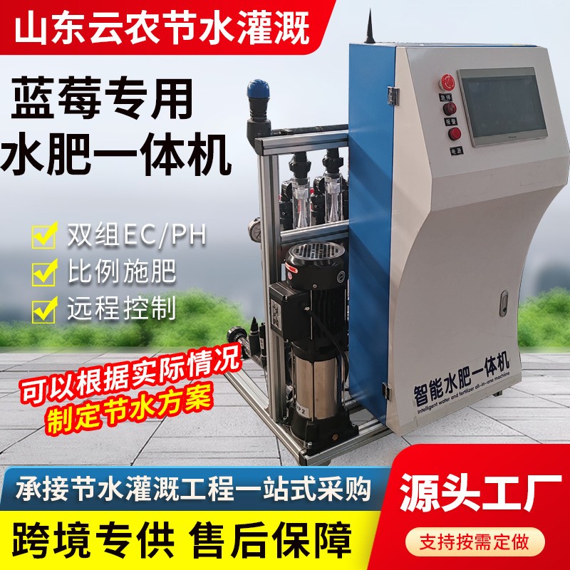 廠家直供比例施肥水肥一體機(jī) 藍(lán)莓精準(zhǔn)調(diào)肥智能水肥一體機(jī)